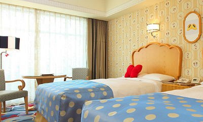 アンバサダーホテルのキャラクター仕様の部屋が人気 ディズニーランド